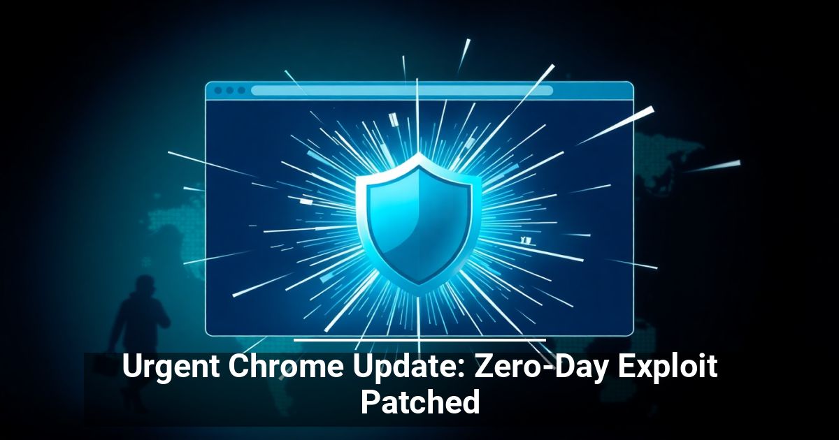 Urgent Chrome Update: Zero-Day Exploit Patched